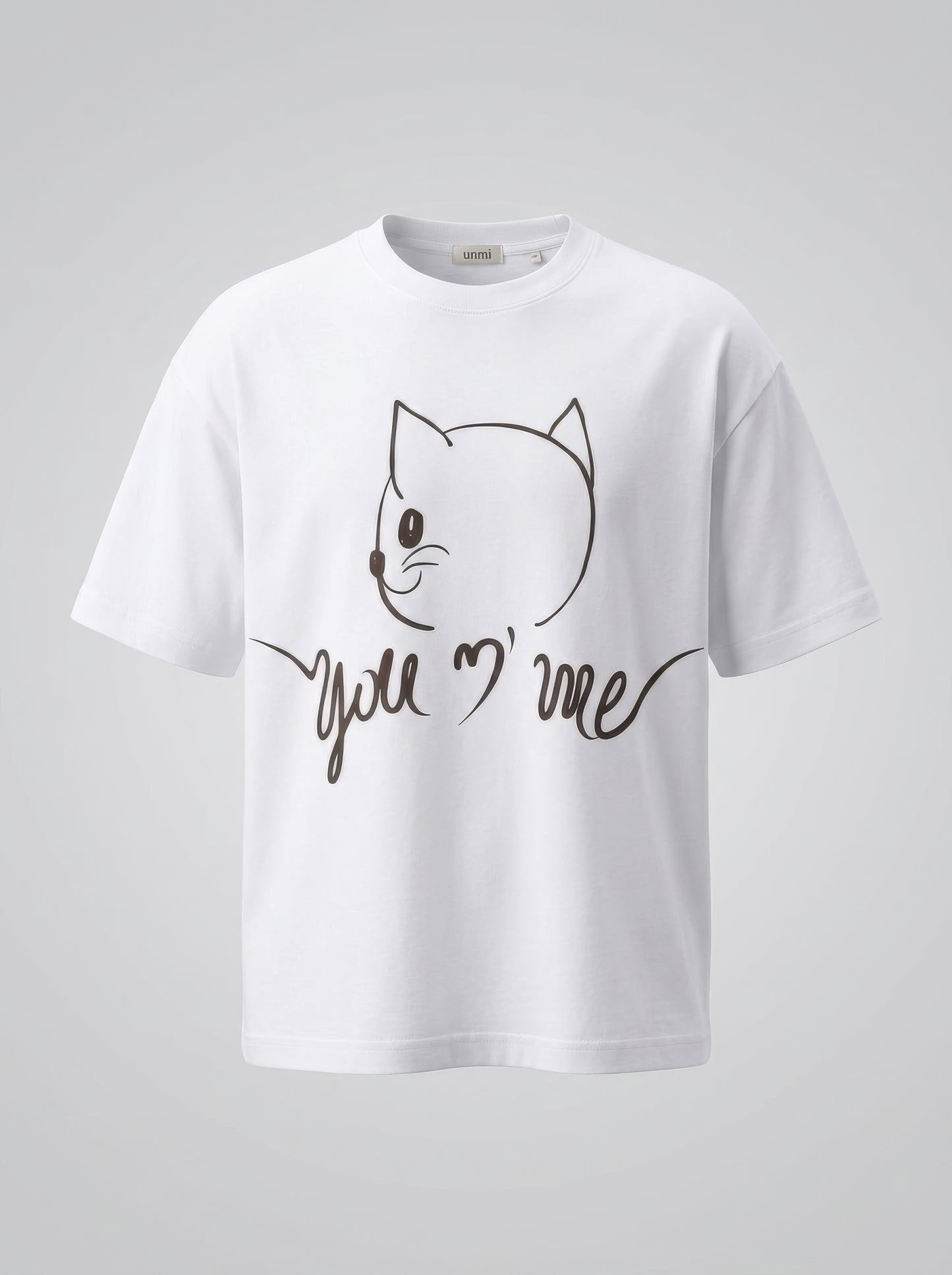 "you n' me" Oversized T-shirt