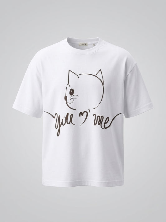 "you n' me" Oversized T-shirt